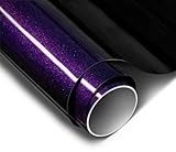 ColorFusion PPF by VViViD, Gloss Cosmic Purple Dry Apply PPF Vinyl Car Wrap Roll 1ft x 5ft