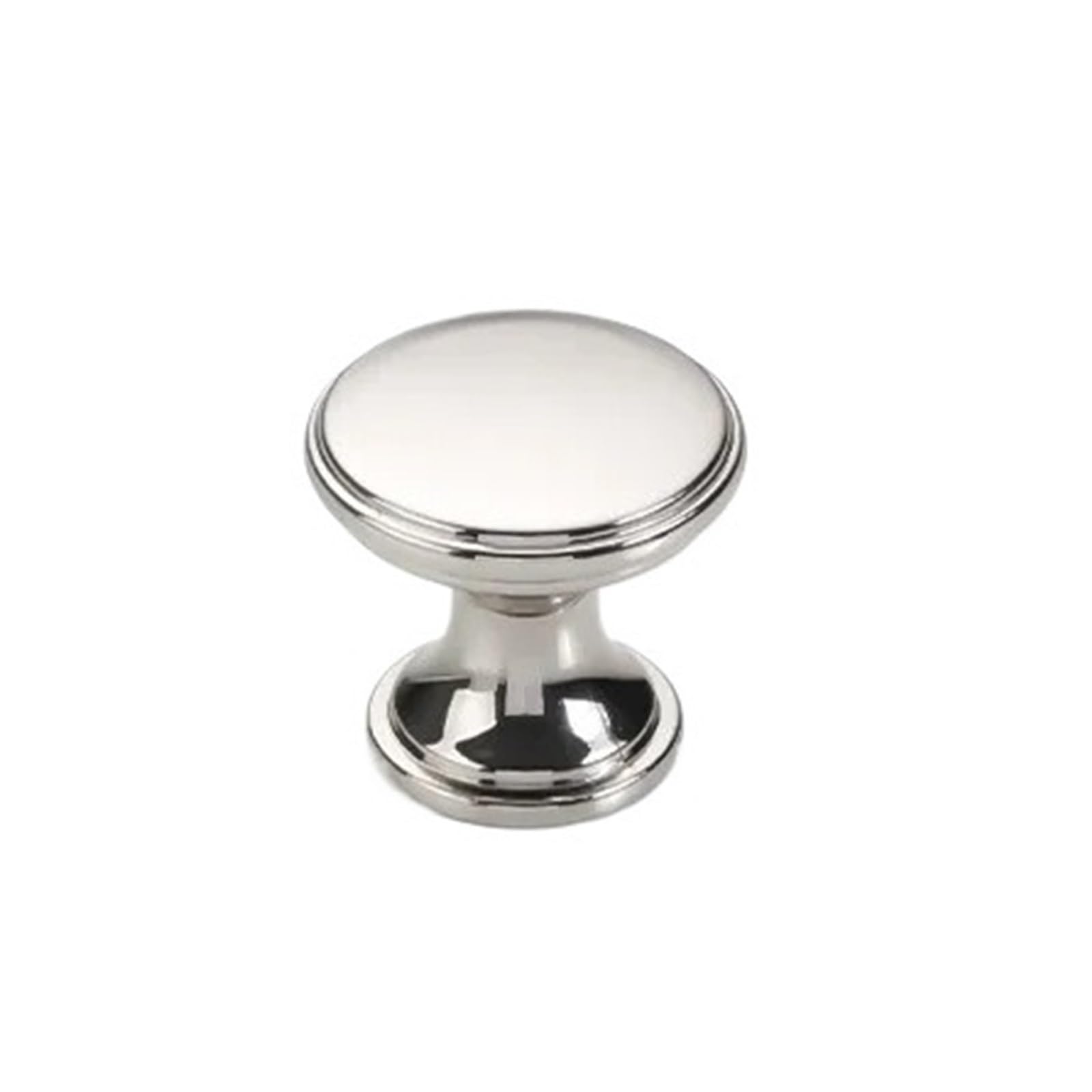 Xiangmling Color11 Silver Alloy Cabinet Knobs, Single Hole Drawer Pulls For Kitchen Wardrobe Dresser, Home Hardware(Color11)