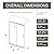 60" W x 72" H Shower Door, Glass & Sliding Shower Doors with Black Frame & Handle,Adjustable Bathtub Doors, 1/5 inch Thick Clear Tempered Glass Bathroom Door (Black, 60.in x 72.in)