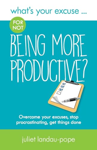 What's Your Excuse for not Being More Productive?: Overcome your excuses, stop procrastinating, get things done für 10,50 EUR bei amazon.de Bild: What's Your Excuse for not Being More Productive?: Overcome your excuses, stop procrastinating, get things done für 10,50 EUR bei amazon.de