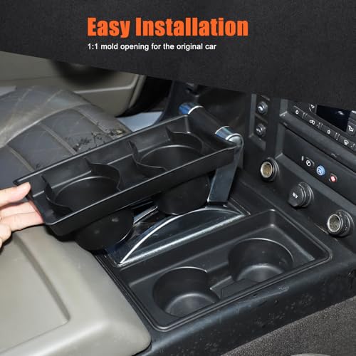 Organizador para portavasos compatible con Hummer H2 2003-2007 miniatura 6