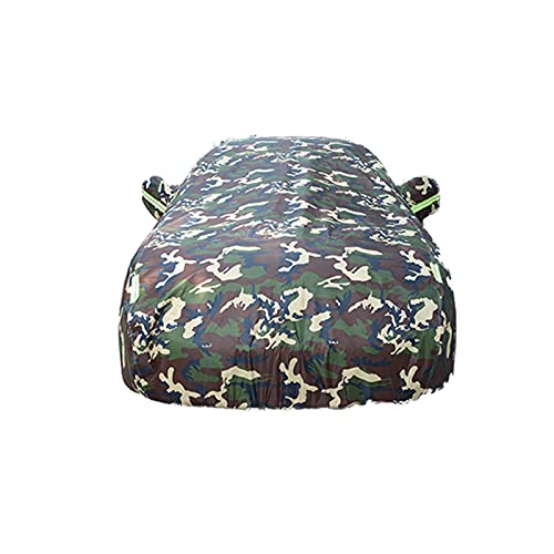 Cubierta de coche Protección solar a prueba de agua y protección UV a prueba de agua, adecuado para Mercedes-Benz Cl anticongelante y a prueba de polvo ( Color : Camouflage double arrogant door ) Cover