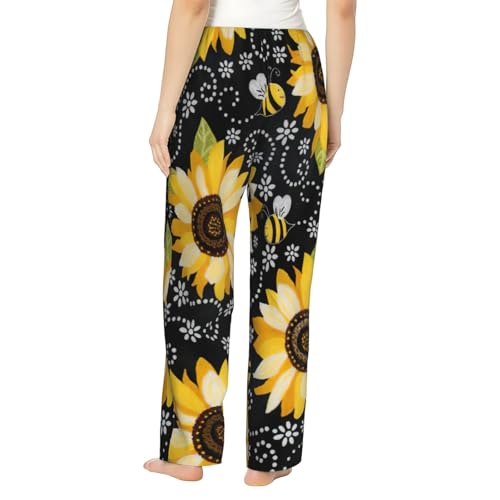 Pantalon de pyjama pour femme fluide et ample idéal pour le cocooning