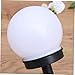 ULTECHNOVO 2pcs Solar Lawn Lights Waterproof Ground Plug Courtyard Lighting Tool Warm Light Outdoor Garden Pathway Landscape Lamps