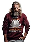 Photo Gallery printbar i am a shieldmaiden felpa - funny and fierce! 100% cotone, felpa divertente, design stampato unisex. canalizza il tuo guerriero vichingo interiore! sk l!, borgogna, l Photo Gallery printbar i am a shieldmaiden felpa - funny and fierce! 100% cotone, felpa divertente, design stampato unisex. canalizza il tuo guerriero vichingo interiore! sk l!, borgogna, l