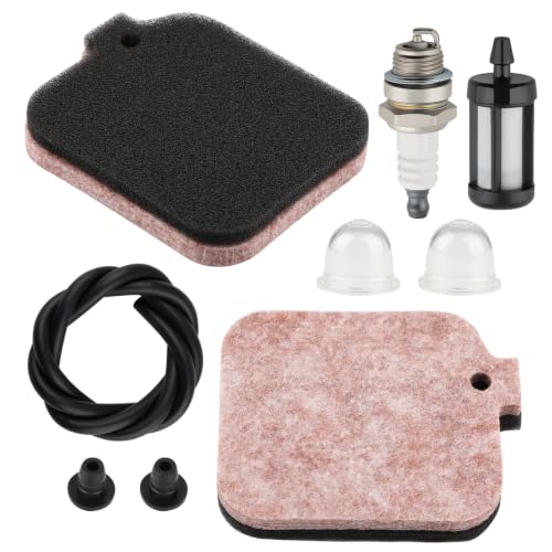 SIMPERAC BG50 Air Filter Tune up Kit for Stihl BG50 Leaf Blower BG 50 Fuel Line Primer Bulb Spark Plug Filter Parts