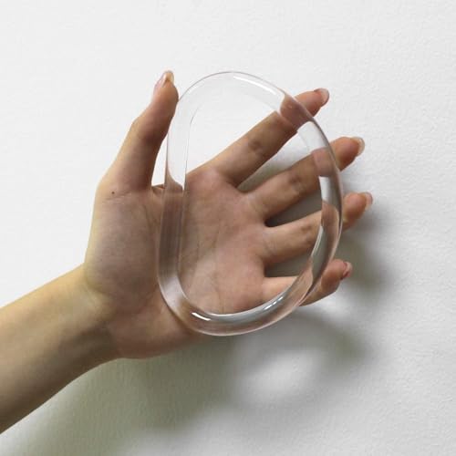 Poignée de sac transparente en forme de D : élégance et clarté premium - 4