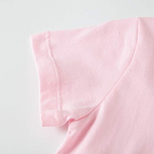BeedooDoobee Vestido de manga curta para meninas e meninas roupas casuais de verão para bebês crianç