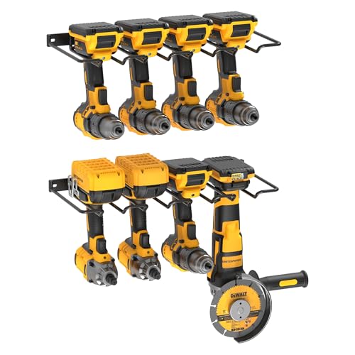 UNITEDPOWER Wall Mounted Power Tool Organizer Holder, Heavy Duty Utility