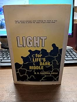 Hardcover Light for Life's Dark Riddle; Timely Sermons From Today's Pulpits Book