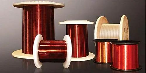 Electric Copper Magnet Wire for Transformer Coil Making | Motor Winding Wire | 7 Kg 8 Gauges Power Transmission Cord