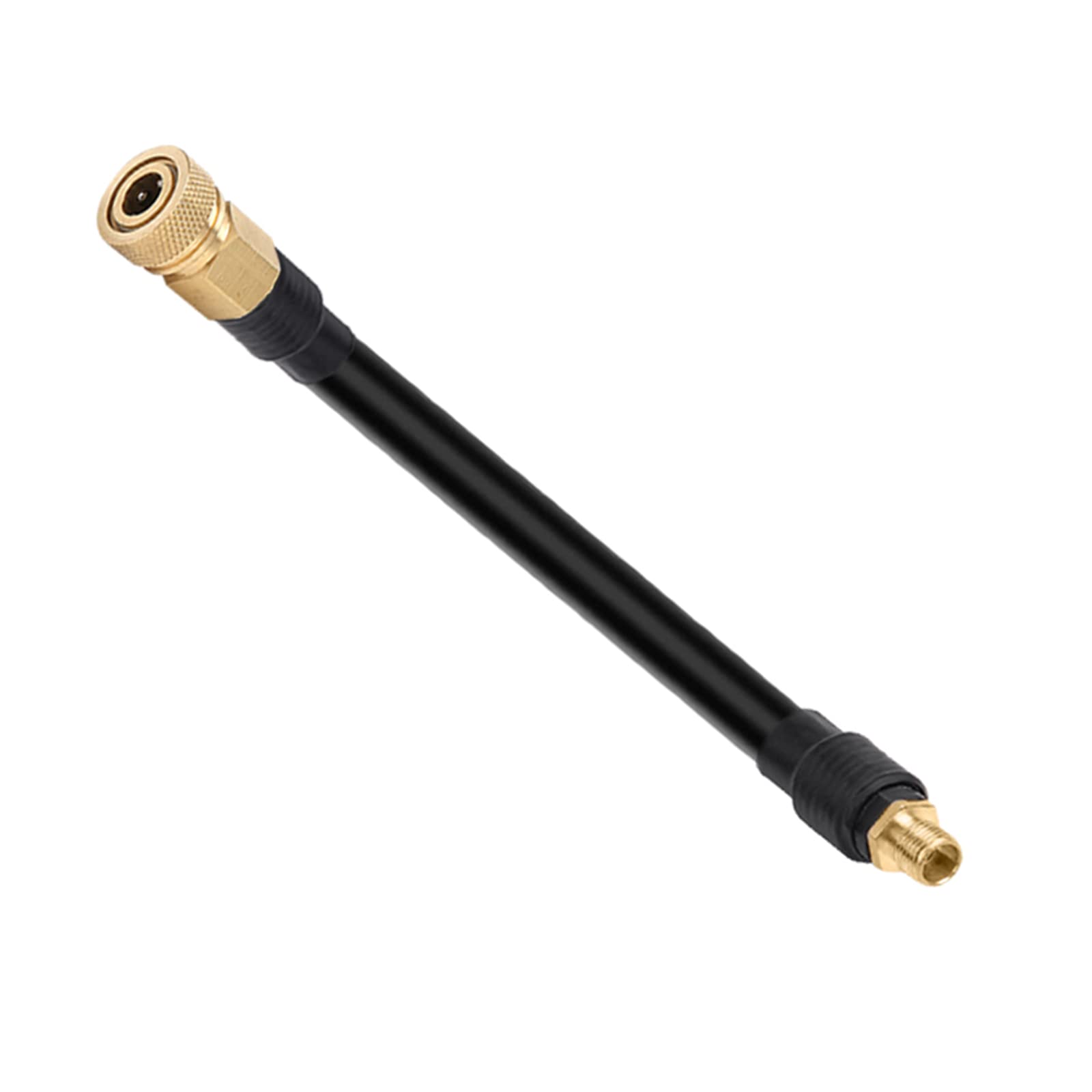 Maxtonser Tire Inflator Extension Tube, Air Compressor Tire Inflator Attachment, Inflator Hose Adapter, Quick Inflation Chuck Hose