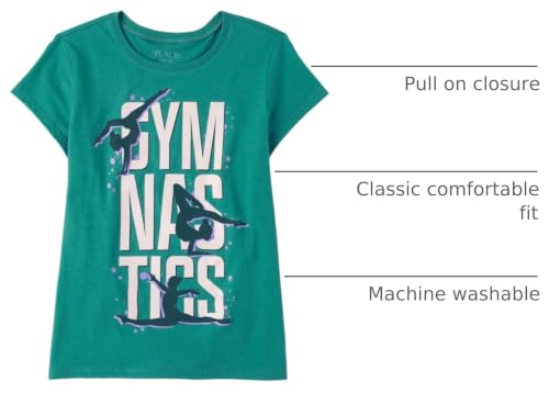 Image of The Children's Place Girls Short Sleeve Graphic T-Shirt