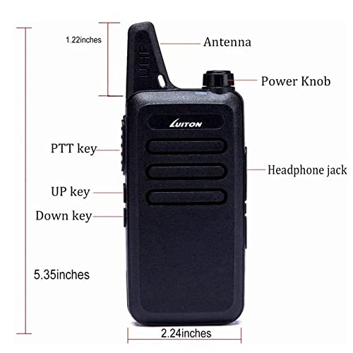 Walkie Talkies For Adults Compatible With Retevis Rt22 Long Range Two Way Radio Rechargeable Portable 2 Way Radio 1500Mah Battery Commercial Cruises Hunting Hiking (2 Pack) #TOP4