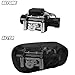 Zpana Car Winch Cover, 600D Oxford Heavy Duty Waterproof Dustprof Protective Vehicle Cover for 8500-17500 lbs Electric Winch, Auto lndor Outdoor Winch Protection, Universal Fit (Black)