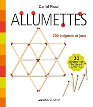 Hardcover Allumettes: 200 énigmes et jeux [French] Book