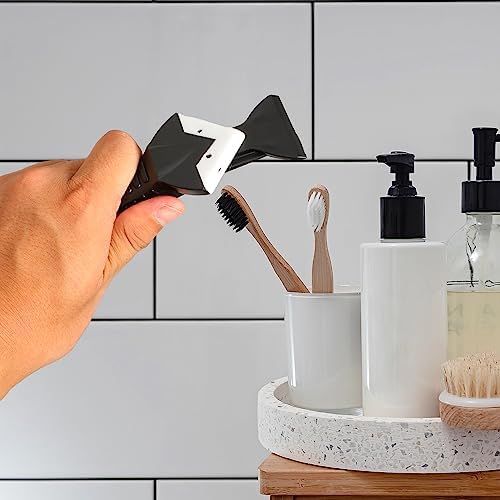 3 in 1 Silicone Remover Tool Sealant Finishing Tool Silicone Sealant Remover Silicone Smoothing Tools Grout Scraper for Bathroom Kitchen Bath Window Sink Joint