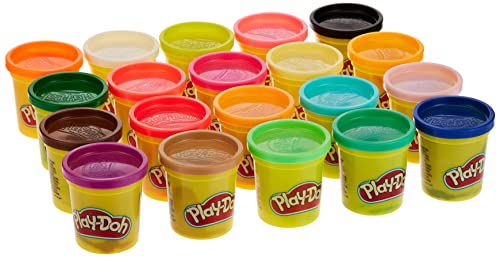 Play-Doh A7924EUC Super Farbenset (20er Pack), Knete für fantasievolles und kreatives Spielen, No Color