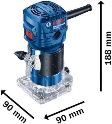 Bosch Professional GKF 550 Freze Makinesi (550 W, 33.000 dev/dak, Penset Çapı: 6 mm) - Görsel 2