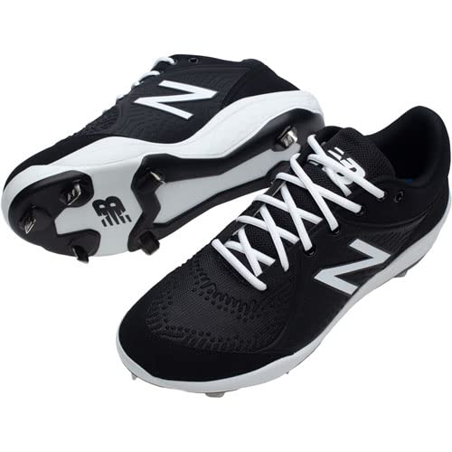 New Balance Men's Fresh Foam 3000 V5 Metal Baseball Shoe, Black/White, 6 – Ansicht 9
