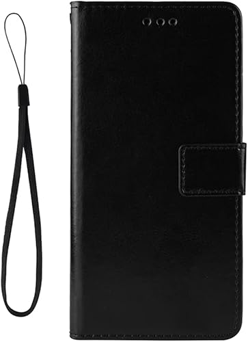 Miniatura 5 de Fansipro Wallet Folio Case for XIAOMI REDMI K40, Premium PU Leather Slim Fit Cover for REDMI K40, 3 Card Slots, Feel Good, Black
