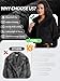 Jsslaik Women's Cropped Faux Fur Jacket with Hidden Pockets and Buttons Plush Shawl Collar Cardigan Coat - Warm Lightweight Winter Outerwear for Fall Spring （Jet Black-S）