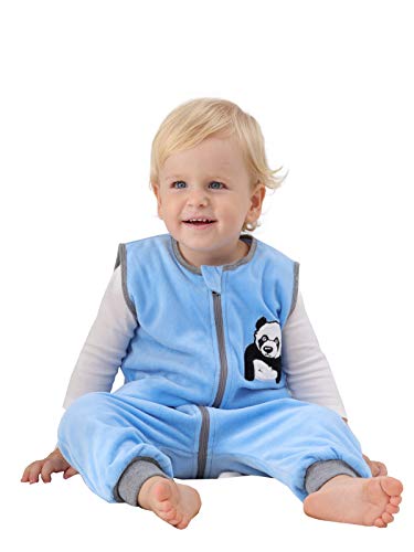Image of Baby Sleep Sack with Legs Spring Autumn Warm Infant Toddler Wearable Blankets For Walkers 6Months-4T