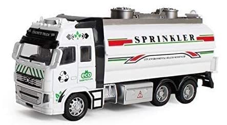 Image of Toy Sanitation Water Diecast Truck with Pull Back Vehicles Toy Trucks for Kids ?Colors as Per Stock? (Sanitation Water Truck)