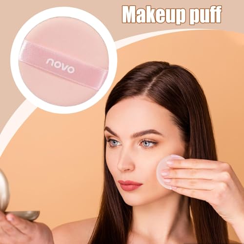 Applicateur de maquillage de bouffée, Face Powder Puff, Face Soft Triangle Makeup Puff, 6x Cosmetic Foundation Applicator Triangle Face Puff pour une utilisation humide et à sec, outils de maquillage – Image 4