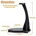 Eforlife Vertical Samurai Sword Holder Stand Display Small Size Swan Shape