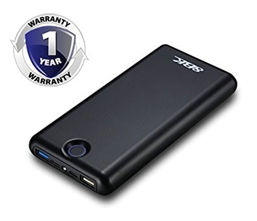 8BK-20B 20000 mAh Power Bank with 4 Led Indicator (Can be Charged by Micro or Type C USB Cable)