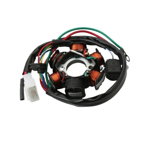 Stator magnétique 6 bobines scooter 50cc 2-St Dio 50 AF17 SFX50 - 2
