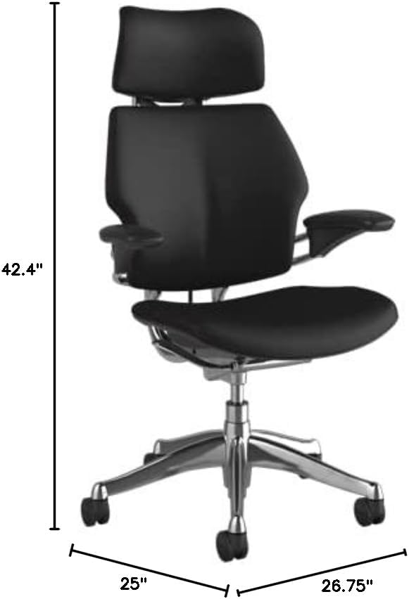 Silla de Oficina Ejecutiva Ergonómica con Reposacabezas y Re miniatura 3