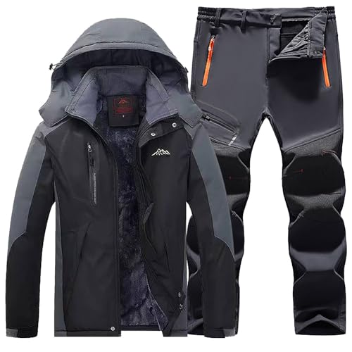 Tuta da sci da uomo, XXL, pantaloni da sci da uomo, softshell, pantaloni termici da calcio, pantaloni invernali da uomo, pantaloni invernali, tuta da sci da uomo, pantaloni corti da neve, tuta da neve da donna, tuta da neve da donna, tuta da neve bianca, tuta da neve da uomo, pantaloni lunghi, giacca da sci da uomo, colore nero, pantaloni invernali da uomo Pantaloni termici da uomo Taglia, tuta da neve da donna