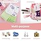 HJZHII 3 Stück Binden Aufbewahrung,Tampons Erste Periode Mädchen Set Tampon Aufbewahrung Damen Mini Tasche Aufbewahrungstasche mit Reißverschluss Damenbinde Täschchen Tragbar Tampontasche Organizer