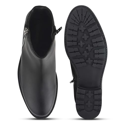 Image of CLOG LONDON Ankle Boots for Women With Side Zipper | Fashionable and Comfortable Boots for Casual and Office Wear