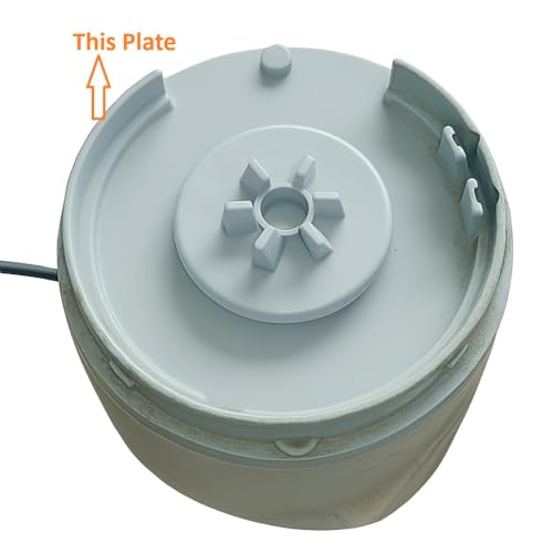 Image of Mixer Grinder Body Jar Top Plate Compatible with Panasonic Mixer Grinder Durable Replacement Part (Grey Colour)