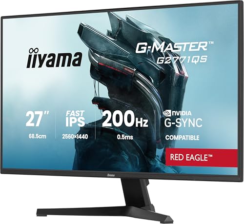 Image of iiyama G2771QS-B1-27 IPS, 2560x1440 /200Hz, 2H1DP