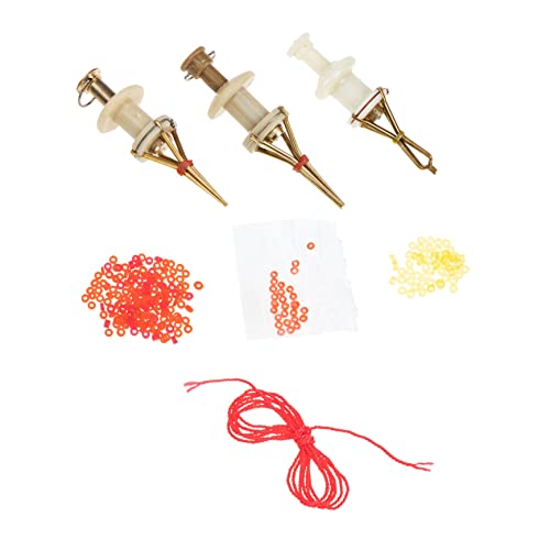 NULYLU Professional Baits Clips Set for Fishing Clip Resistant Lures Clip Red Worm Clip 3pcs Pack Random Color