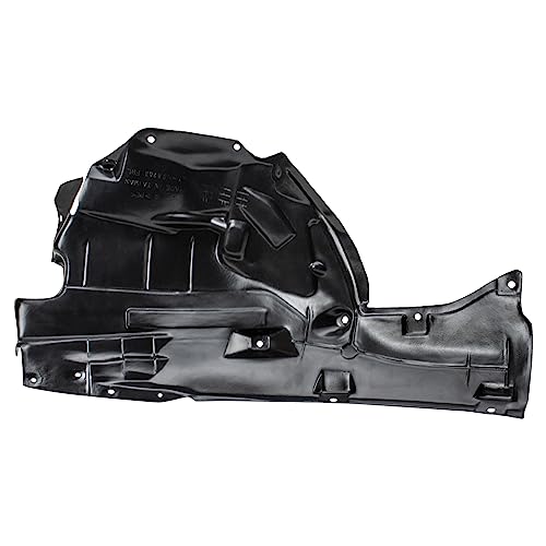 Image of TRQ Front Driver and Passenger Side Rearward Inner Fender Liner Set Compatible with 2014-2022 INFINITI Q50