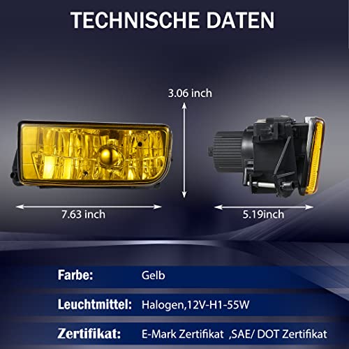 Feux anti-brouillard BMW E36 pour rouler en sécurité par temps de brouillard dense - 4
