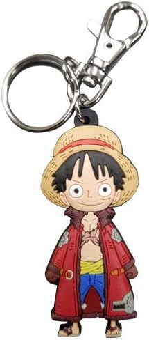 One Piece Monkey D. Ruffy PVC Keychain official &original
