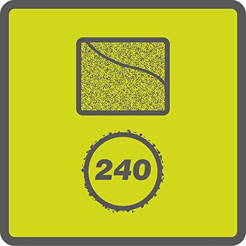 RYOBI Schleifbänder mit Körnung 240, 10 Stück. RAR603-10