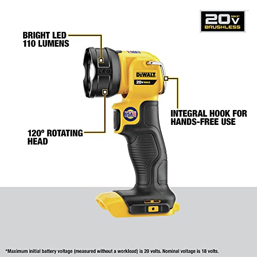 DEWALT 20V MAX* XR Cordless Power Combo Kit, 4-Tool, with 2- 5Ah Batteries and Charger (DCK447P2) by DEWALT - Image 6