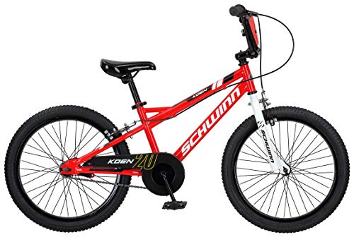 Schwinn Koen & Elm Toddler And Kids Bike, For Girls And Boys, 20-Inch Wheels, Bmx Style, Kickstand Included, Chain Guard And Number Plate, Red #TOP6