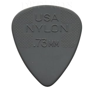 24 x médiators Dunlop Nylon Standard de Guitare/Plectres – 0.73 mm Gris dans une pratique Pick étain – Image 3