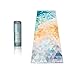 YOGA DESIGN LAB The HOT Yoga Towel | Luxury Non Slip Quick Dry Eco Printed Towel | Designed in Bali | Ideal for Hot Yoga, Bikram, Exercise, Sports, or Travel | Mat Sized (Tribeca Flow)