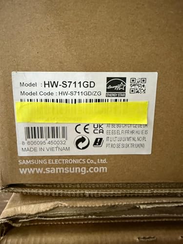 Samsung HW-S711GD Barra de Sonido ultradelgada de 3.1 Canales para televisores, Altavoz Bluetooth con diseño ultradelgado, Dolby Atmos inalámbrico/DTS:X, Q-Symphony [2024] - imagen 8