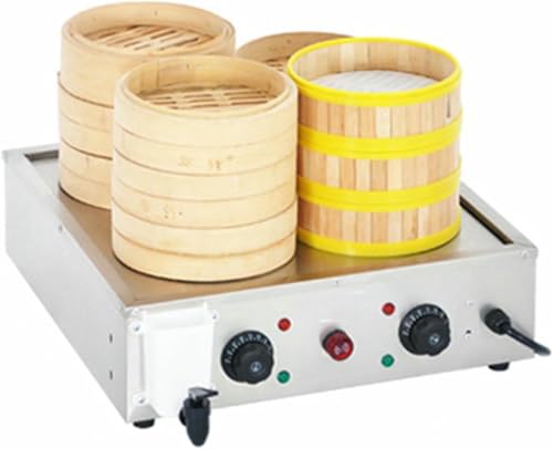 Cuiseur vapeur commercial pour aliments et machine à petits pains électriques - 2