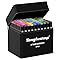 Tongfushop 80 Alcohol Marker Pens 2 Seconds Quick-Drying Alcohol Pens Double-Sided Marker Pens Felt Pens with for Colouring Painting Drawing Design Manga Tongfushop 80 Alcohol Marker Pens 2 Seconds Quick-Drying Alcohol Pens Double-Sided Marker Pens Felt Pens with for Colouring Painting Drawing Design Manga